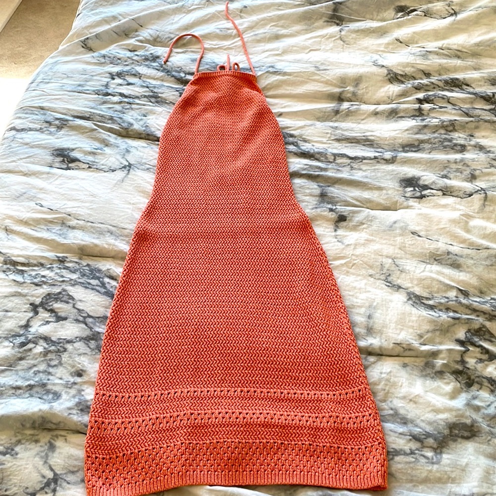 Wilfred Sunset Halter Dress 2XS